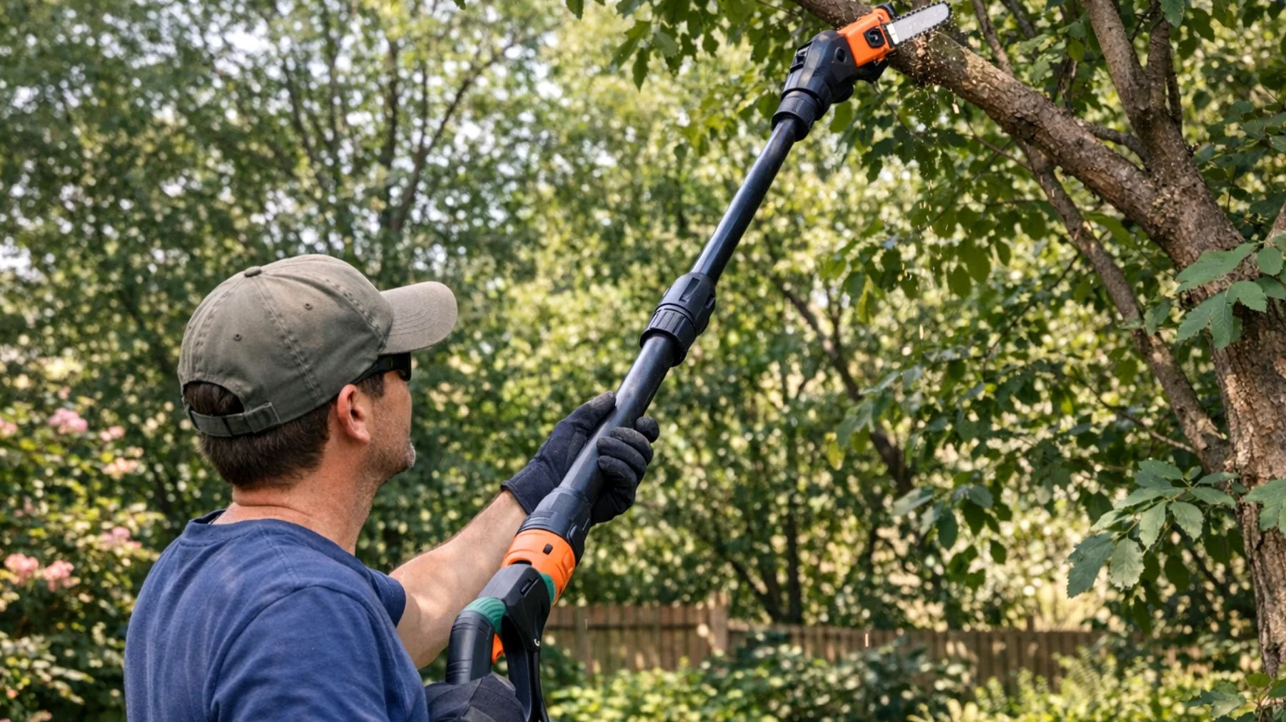 Potatore telescopico"