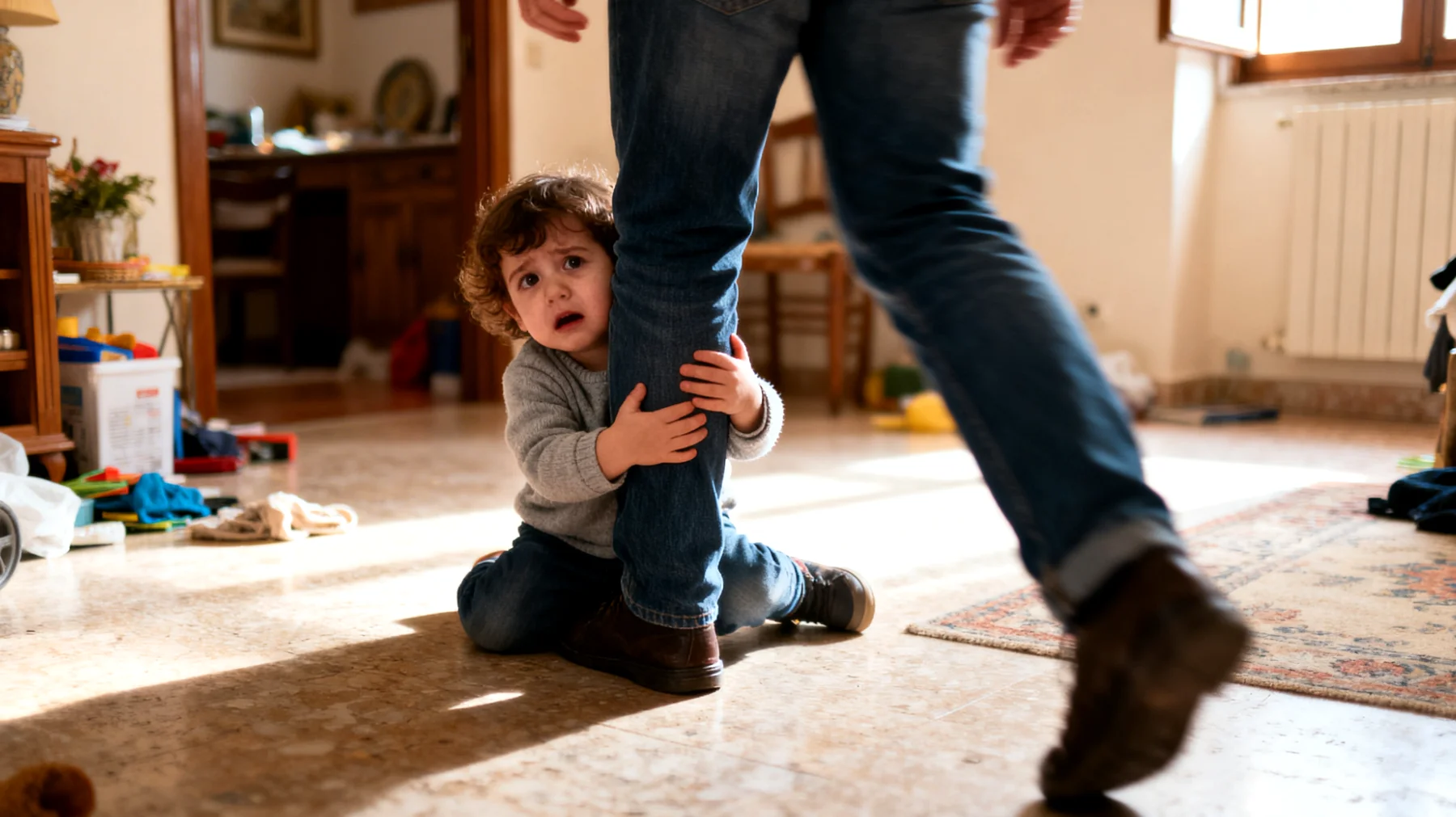 I genitori si trovano in difficoltà perché i loro bambini manifestano una dipendenza eccessiva da loro, non riescono a staccarsi nemmeno per brevi momenti, mostrano ansia da separazione e richiedono costante presenza fisica e attenzione, impedendo ai genitori di svolgere attività quotidiane e limitando l'autonomia dei bambini stessi"