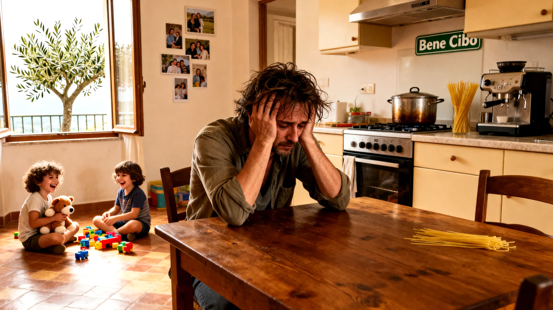 I genitori faticano a trovare energie ed equilibrio nella gestione quotidiana dei bambini, sentendosi sopraffatti tra lavoro, casa e impegni familiari, con il rischio di perdere pazienza e qualità nella relazione"