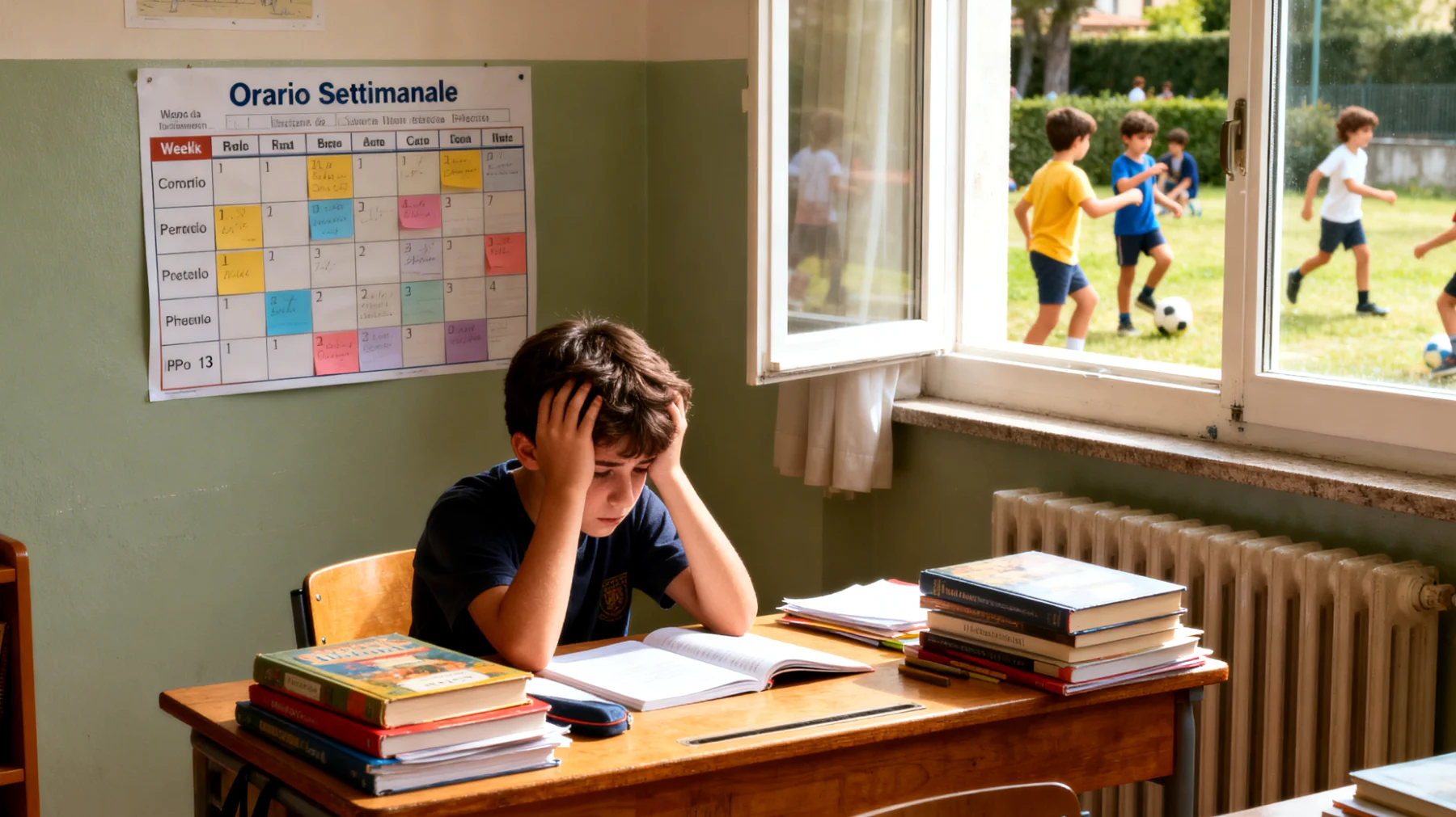 I genitori impongono ai bambini un carico eccessivo di attività extrascolastiche e aspettative di rendimento, credendo di investire nel loro futuro, ma privandoli del tempo libero, del gioco spontaneo e della possibilità di scoprire autonomamente i propri interessi e talenti."